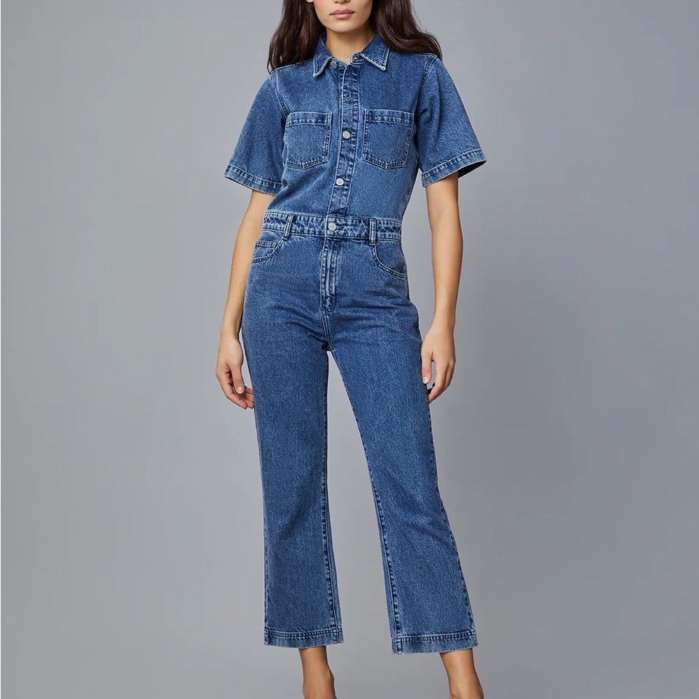 DL1961 Women's Straight Leg Jeans - Blue